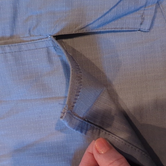 Carhartt Large Gray style #C16418 Rugged Flex Ripstop Chest Pocket Scrub… - Picture 8 of 14